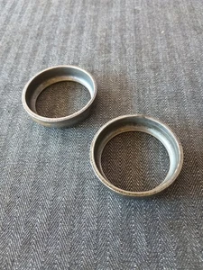 1962 Columbia Westfield  Late Style Bottom Bracket Cups Good Used! - Imagen 1 de 2