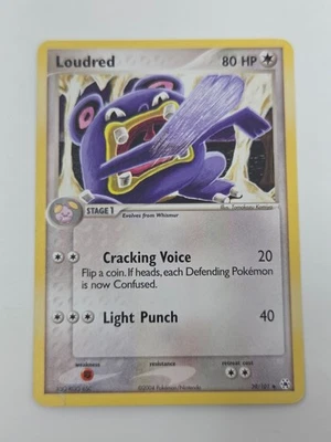2004 Pokémon Loudred 39/101 EX Hidden Legends Uncommon Card - Image 1 of 2