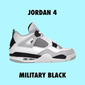 Air Jordan 4 Retro Military Black Size 11.5 (DH6927111) - Picture 1 of 6