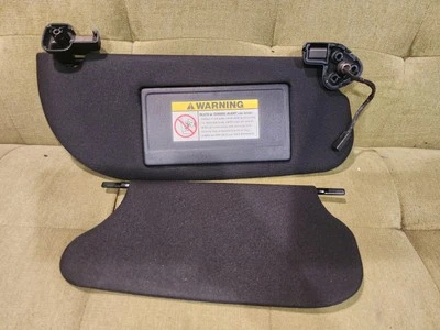 2005 - 2011 年林肯城汽车乘客右右手遮阳板原始设备制造商黑色很好! — 第 1/4 张图片