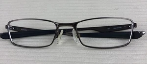 Oakley Eyeglasses Socket 2.0 Black Chrome Rectangular Metal Frame 51-18 133 - Picture 1 of 7