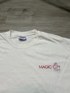 Vintage Y2K 2000s T Shirt Magic City Casino Miami - Picture 1 of 5
