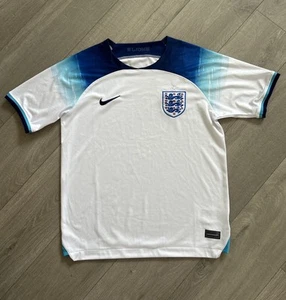 Camiseta de fútbol local Inglaterra 2022/23 talla grande Nike Selección Inmaculada - Imagen 1 de 8