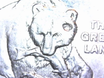 2008-P Alaska State Quarter Reverse Struck Through Error - Image 1 of 4