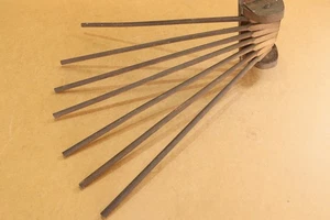 Vintage Wood Clothes Drying Rack Wall Mount Dryer Rustic Primitive Stand 20th - Picture 1 of 8