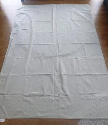 Large IKEA tablecloth (210 x 144cm) ... Putty/Taupe shade ... 100% Cotton  - Image 1 of 4