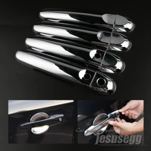 4X Chrome Exterior Door Handle Cover Trim For NISSAN SUNNY VERSA 2014 2015 2016 - Imagen 1 de 1