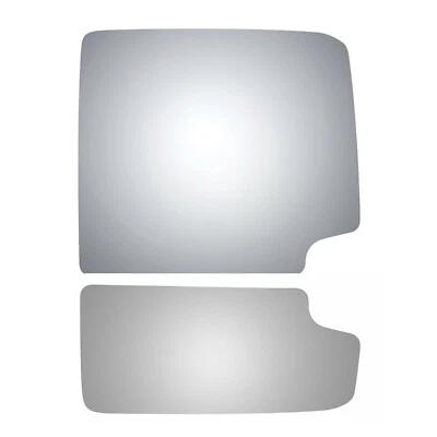 Par de espejos retrovisores de remolque de vidrio para Silverado Sierra 1500 2500HD 3500HD lado del pasajero derecho Foto 1 de 4