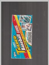 1992 Topps Traded Baseball Factory Sealed Set 132 Cards - Garciaparra RC Rookie