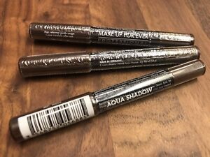 Lot Of 3 Make Up For Ever Aqua Shadow Waterproof Eye Shadow Pencil 2E - SEALED!!