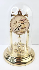 Reloj Aniversario 1993 De Colección Dome M.J Hummel Goebel Alemania “Girl With The Goose” - Imagen 1 de 11