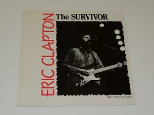ERIC CLAPTON the survivor Lp RECORD UK COMPILATION ROCK ELECTRIC BLUES 1986 - Imagen 1 de 2