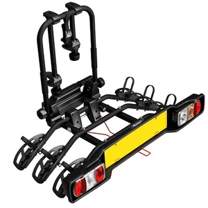 Peruzzo Parma 3 Bike Car Rack Tow Ball Carrier - Heavy Duty, Durable - Picture 1 of 5
