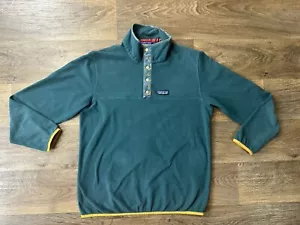 Patagonia Herren Micro D Snap-T Pullover grün blau - Gr. M* - Bild 1 von 8