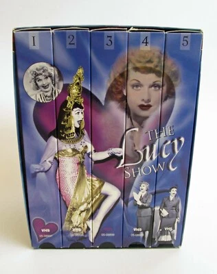 The Lucy Show VHS 5-Pack Collector Series 1999 Good Times Home Video 5 Hours - Image 1 of 4