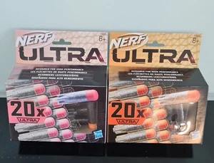 2 x Nerf Ultra 20-Dart Ricarica Freccette Nerf Volanti più lontane di sempre - Foto 1 di 7