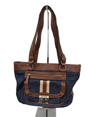 Bolso de Mano Estilo Paja Tejido Marca Chaps para Mujer Foto 1 de 4