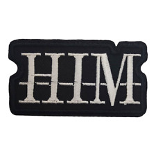 HIM Thermo-adhesive patch for ironing on Clothes by Calor Music Rock