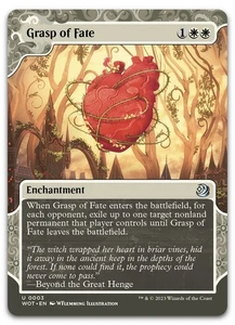Grasp of Fate #3 (NM) Wilds of Eldraine WOT Magic MTG - Picture 1 of 2