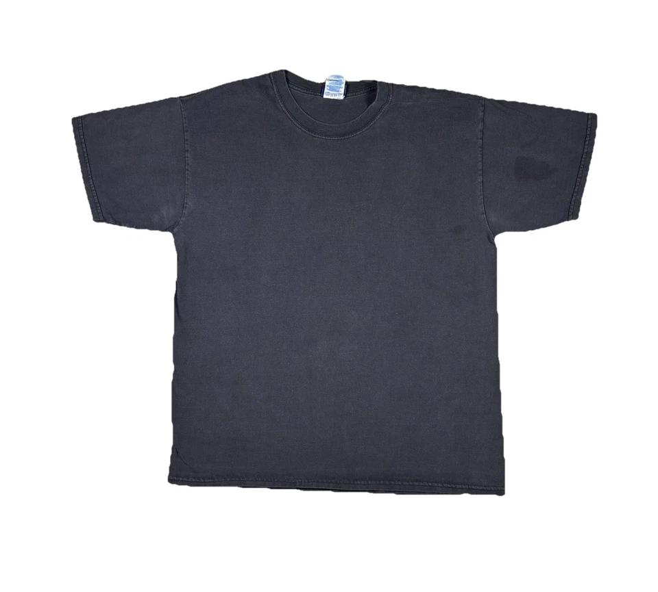 Camiseta negra vintage en blanco Sunfaded Champs deportes adulto talla grande años 90 Foto 1 de 4