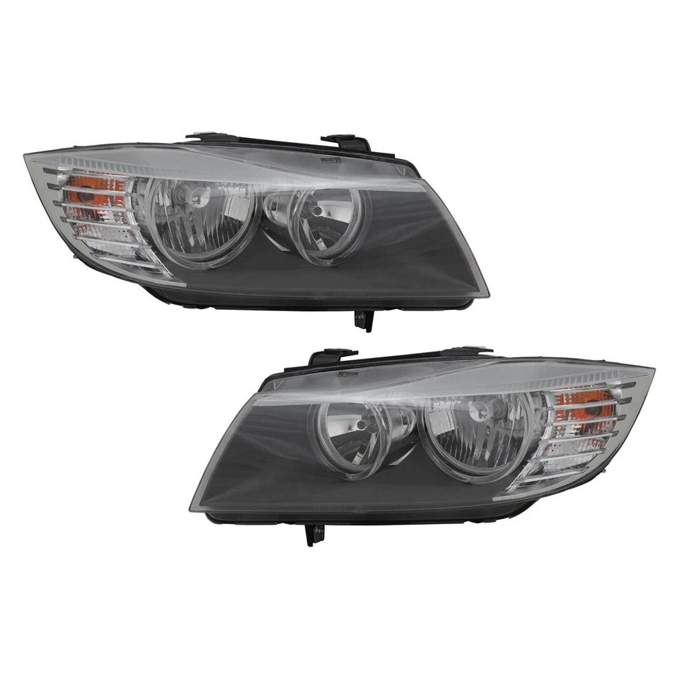 For BMW 328i 09-11 Headlight Set Driver & Passenger Side Replacement Headlight Foto 1 de 1