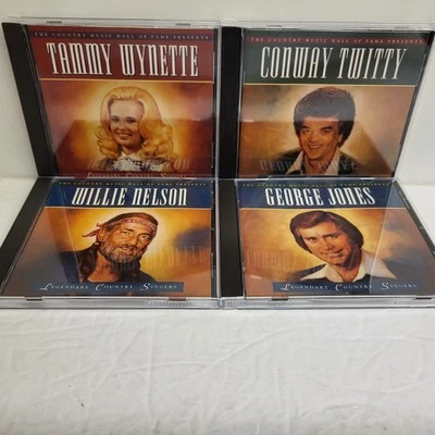 Time Life Country Music Hall of Fame Legendary Singers Lot of 4 Like new! Foto 1 de 4