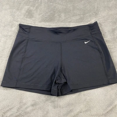 Nike Dri Fit Shorts Womens XL Black Athletic Athletic Performance - image 1 of 4