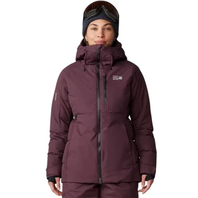 Mountain Hardwear Powder Maven Down Women's Winter Jacket, Blackberry, Medium - Image 1 of 4
