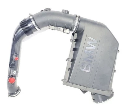 BMW X3 2011 2012 OEM purificador de aire 3,0 L 35iX completo con tubos 7583725-03  Foto 1 de 4