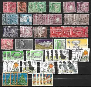 IRELAND duplicated lot all periods with many birds as shown on scan - Foto 1 di 1