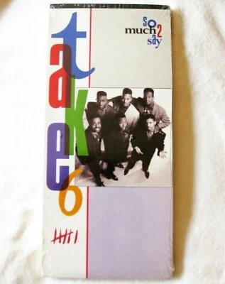 TAKE SIX 6 CD SO MUCH 2 TO SAY PICTURE LONGBOX SEALED DISC PROMO I BELIEVE LP - Imagem 1 de 4
