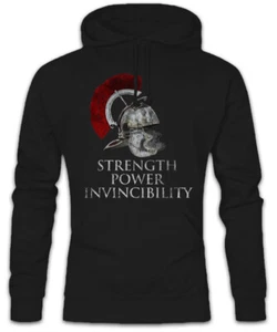 Roman Legion Credo Hoodie Kapuzenpullover Rom Römer Caesar Kaiser Veni Vidi Vici - Picture 1 of 1