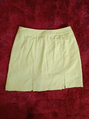Mini Skort Ashworth Lima Pistacho Deportivo Atlético Mocoso Golf Tenis Pickleball  Foto 1 de 4