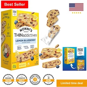 Blueberry Almond Thins - Sweet & Crunchy - Individually Wrapped - 4.4 oz - Picture 1 of 3