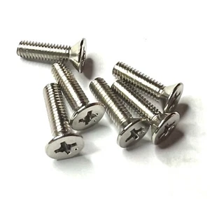 AXIAL STAINLESS STEEL SCREWS 4x12mm Flat Head Machine - Picture 1 of 5