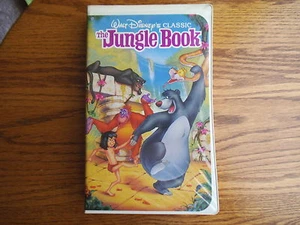 Walt Disney THE JUNGLE BOOK VHS Rare Black Diamond - Picture 1 of 2
