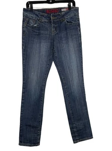 Bongo Fearless Jeans Women Blue Ultra Skinny Low Rise Denim Sz W 32 - Picture 1 of 4