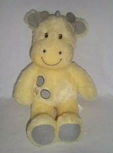 WALGREENS 14" Plush GIRAFFE Yellow MY FAVORITE STUFFED ANIMAL Gray Moon & Stars - Picture 1 of 4