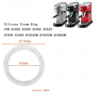 Silikon Dampfring Dichtung Dichtung Teil für Delonghi Espressomaschine Ec680 Ec685 - Bild 1 von 9
