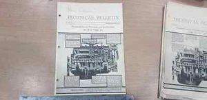 BOLETÍN TÉCNICO 1934 DODGE SEIS PROCEDIMIENTO DE SERVICIO ILUSTRADO Y ESPECIFICACIONES - Imagen 1 de 6