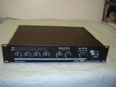 PEAVEY UMA 752 INTEGRATED MODULAR POWER AMPLIFIER -READ! - Image 1 of 4