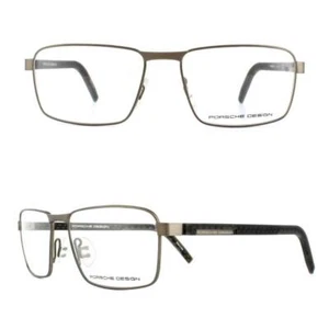 Porsche Design - Occhiali da vista P'8300-C Gunmetal metallo chiaro Rx 57-17-145 - Foto 1 di 7