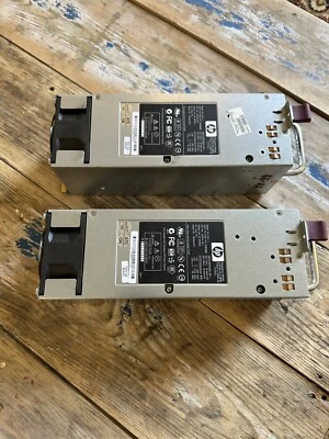 2x HP PS-3701-1 725W HOT PLUG PSU POWER SUPPLY 365063-001 Hard In Good Order - Image 1 of 4