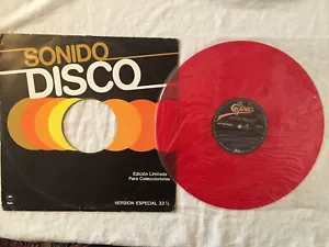 Mexico colored red vinyl 12" record After the Fire Der Kommisar - Picture 1 of 2