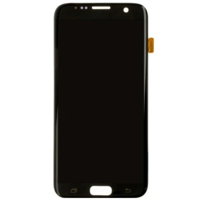LCD Digitizer Assembly for Samsung G935 Galaxy S7 Edge Black Onyx Aftermarket - Image 1 of 2