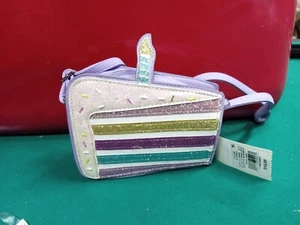 Cat and Jack Glitter Slice of Cake Crossbody Bag - Picture 1 of 2