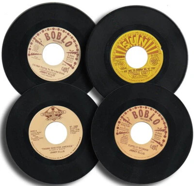 JIMMY ELLIS (ORION)  4 Mint Records   "I'M TRYING NOT TO BE LIKE ELVIS"  + MORE! - Image 1 of 4