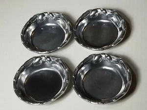 Four Arthur Court Aluminum Wine Bottle Holders/Coasters/Caddy - Picture 1 of 8