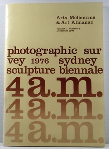 Arts Melbourne & Art Almanac Kiffy Rubbo Volume 1 Number 4 Dec 1976 magazine PB - Picture 1 of 12