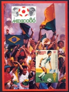 Grenadines of St. Vincent 1986 2$ ☀ FIFA Football World Cup Mexico ☀ MNH** - Picture 1 of 1